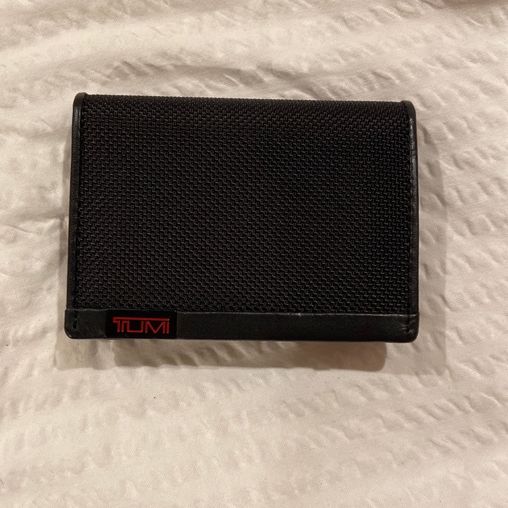 NWT TUMI bi-fold wallet